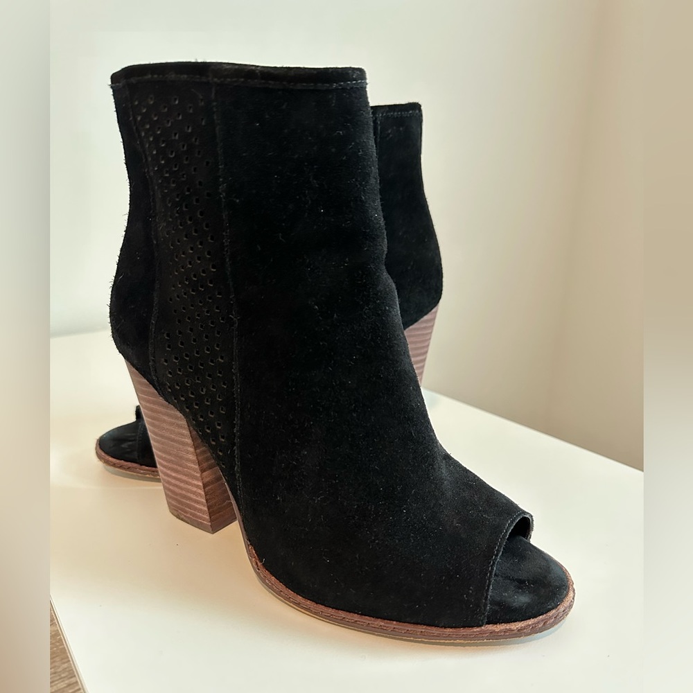 Gianni Bini Peep Toe Ankle Booties